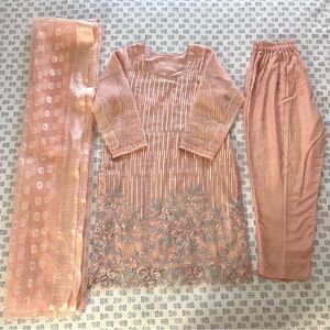 NEW Fancy Embellished Party Shalwar Kameez